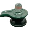 Sphatik Lingam With Green Jade Base 2.25 Inches - 110 Grams