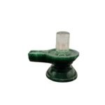 Sphatik Lingam With green Jade Base