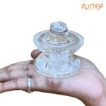 Chandramouleshwar Sphatik Shivling 2.5 Inches - 265 Grams