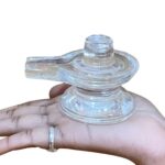 Chandramouleshwar Sphatik Shivling 2.5 Inches - 265 Grams
