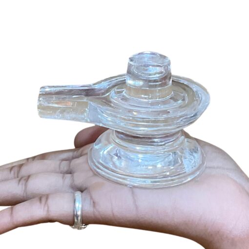 Chandramouleshwar Sphatik Shivling 2.5 Inches - 265 Grams