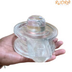 Chandramouleshwar Sphatik Shivling - 3.5 Inches - (1488 Grams)