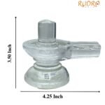 Chandramouleshwar Sphatik Shivling 3.50 Inches - 415 Grams