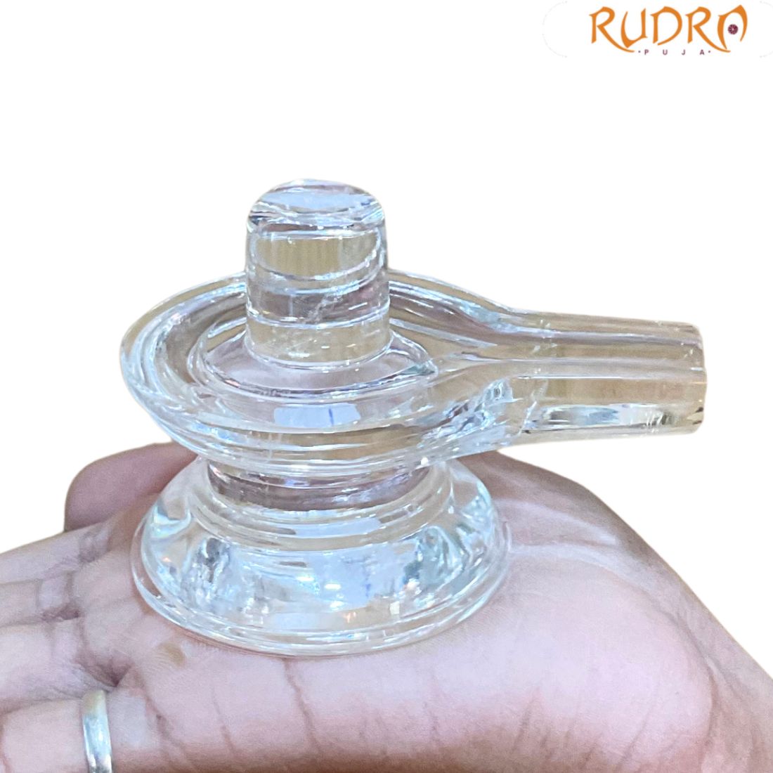 Panchsutri Sphatik Shivling - 2.5 Inches - (230 Grams)