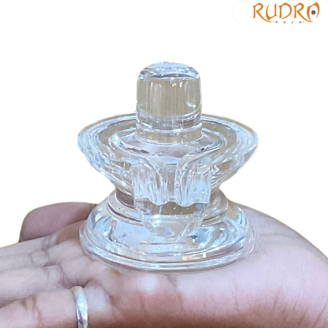Panchsutri Sphatik Shivling - 2.5 Inches - (230 Grams)