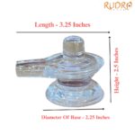 Panchsutri Sphatik Shivling - 2.5 Inches - (230 Grams)