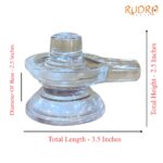 Panchsutri Sphatik Shivling 2.5 Inches - 315 Grams