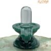 Sphatik Lingam With Green Jade Base - 3 Inches - ( 187 Gram ) 11 Sphatik Lingam With Green Jade Base - 3 Inches - ( 187 Gram )