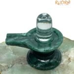Sphatik Lingam With Green Jade Base - 3 Inches - ( 187 Gram ) 7 Sphatik Lingam With Green Jade Base - 3 Inches - ( 187 Gram )