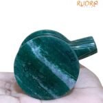 Sphatik Lingam With green Jade Base 222 GM
