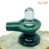 Sphatik Lingam With Green Jade Base 3.75 Inches - 373 Grams 12 Sphatik-Lingam-With-Green-Jade-Base-3.75-Inches-373-Grams-Lp-C.jpg