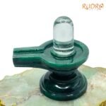 Sphatik Lingam With Green Jade Base 3.75 Inches - 373 Grams 6 Sphatik-Lingam-With-Green-Jade-Base-3.75-Inches-373-Grams-Lp-C.jpg