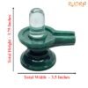Sphatik Lingam With Green Jade Base 3.75 Inches - 373 Grams 13 Sphatik-Lingam-With-Green-Jade-Base-3.75-Inches-373-Grams-Rp-C.jpg