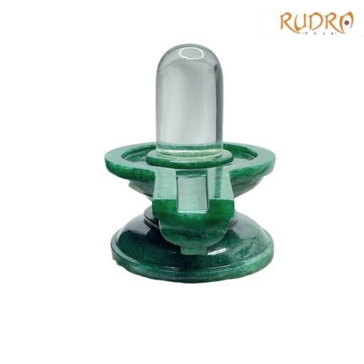 Sphatik-Lingam-With-green-Jade-base-4.25-inches-640-Grams-FP-C.jpg