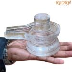 panch sutrI Sphatik shivling 1132 gram