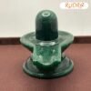 Green Jade Shivling - 2.75 Inches (320 Gm)