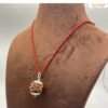 4 Mukhi Rudraksha With Silver Capping - (20.91 Mm)