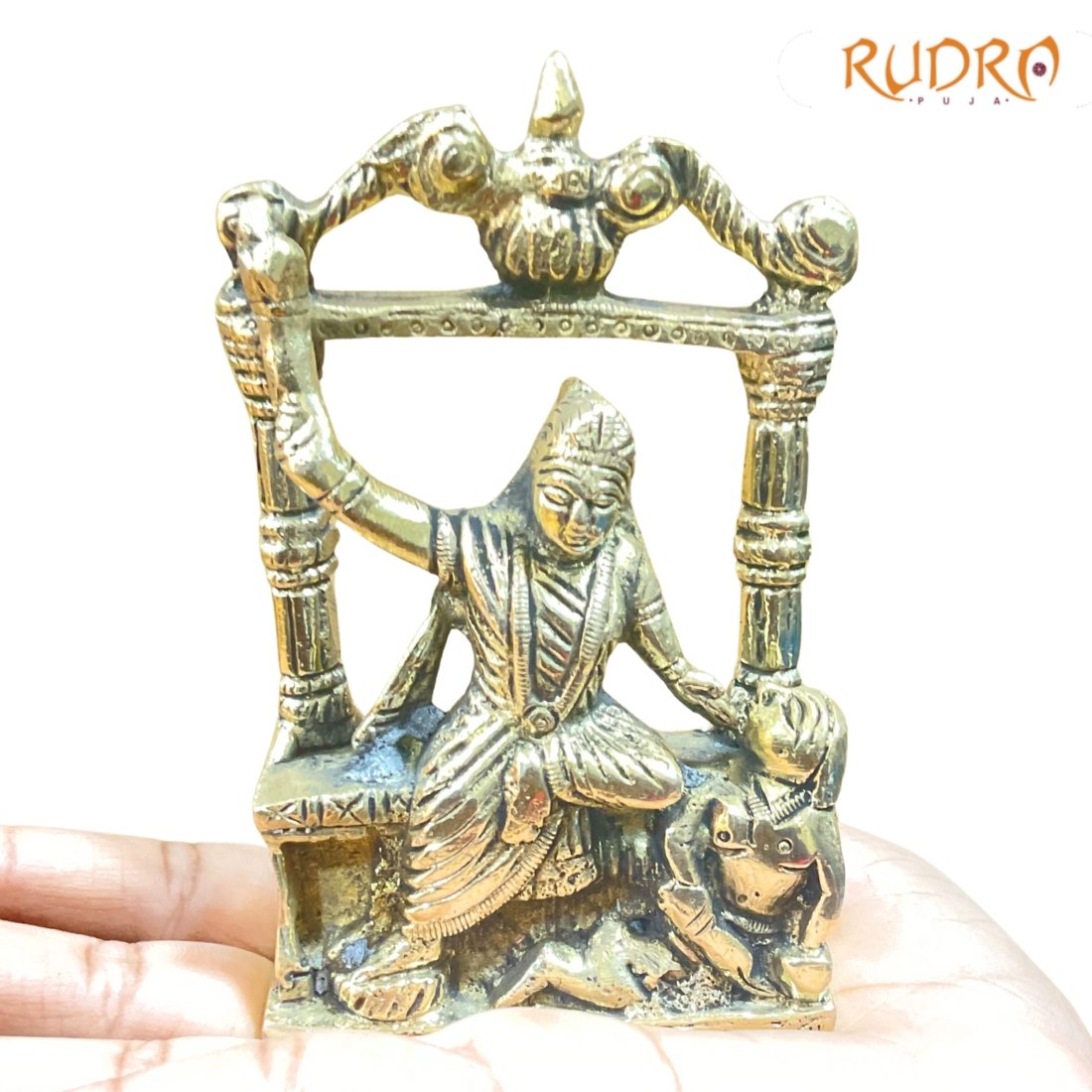 Baglamukhi Idol In Brass 4.5 Inches 610 Grams 2 Baglamukhi-Idol-In-Brass-4.5-Inches-610-Grams-Fp-C.jpg