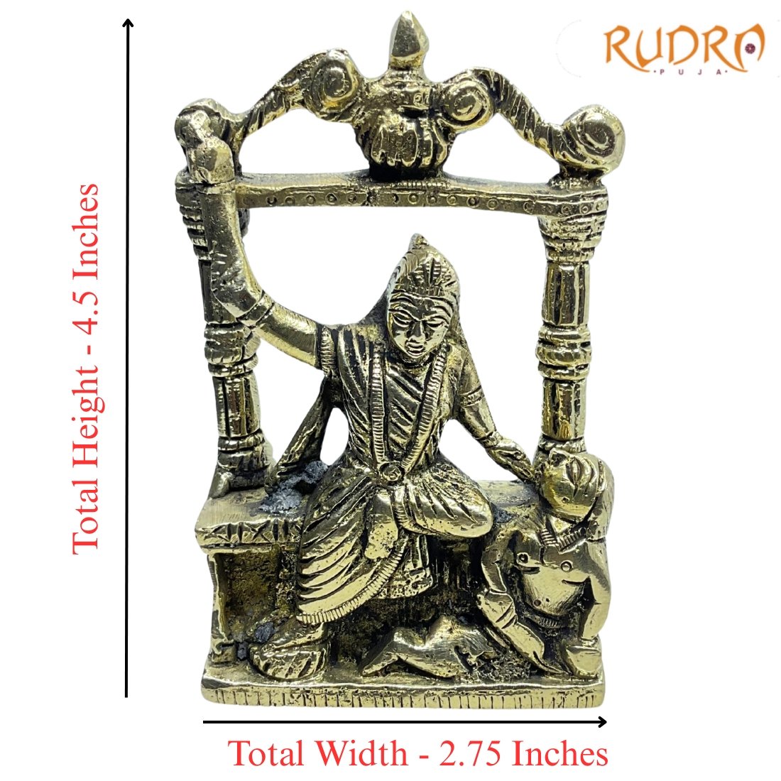 Baglamukhi Idol In Brass 4.5 Inches 610 Grams 3 Baglamukhi-Idol-In-Brass-4.5-Inches-610-Grams-Rp-C.jpg