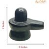 Black Jade Shivling -2 Inches -133 Grams