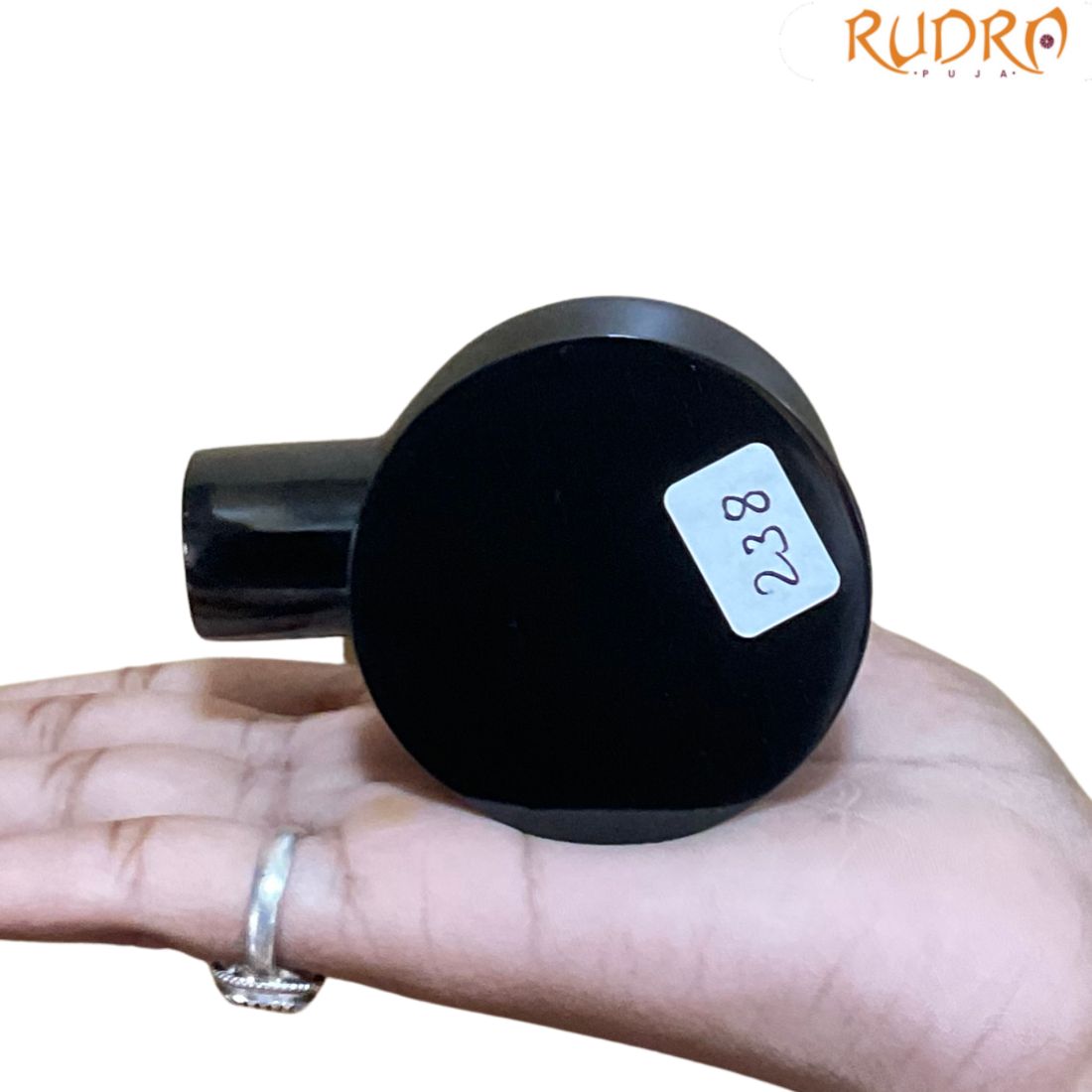 Black Jade Shivling - 2.5 Inches - (238 Grams)