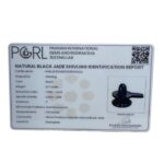 Black Jade Shivling - 3.5 Inches - (617 Grams)