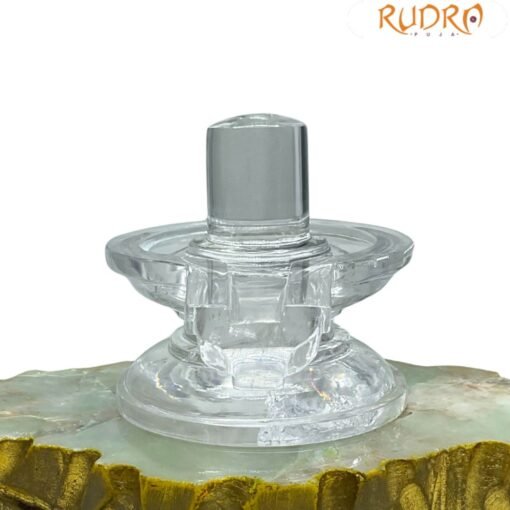 Chandramouleshwar Panchsutri Sphatik Shivling -3.25 Inches (565 Grams)