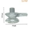 Chandramouleshwar Panchsutri Sphatik Shivling -3.25 Inches (565 Grams) 10 Chandramouleshwar Panchsutri Sphatik Shivling -3.25 Inches (565 Grams)