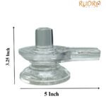Chandramouleshwar Panchsutri Sphatik Shivling -3.25 Inches (565 Grams) 5 Chandramouleshwar Panchsutri Sphatik Shivling -3.25 Inches (565 Grams)