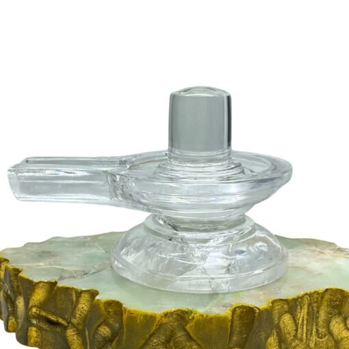 Chandramouleshwar Panchsutri Sphatik Shivling -3.25 Inches (565 Grams)