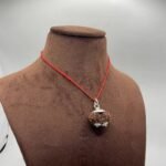 Gaurishankar Rudraksha With Silver Capping ( 27.76 Mm )