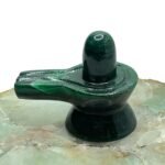 Green Jade Shivling - 2 Inches (79 Gram)