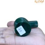 Green Jade Shivling - 2.25 Inches - (79 Gram)