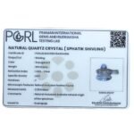 Original Sphatik Shivling For Home Rudrapuja - 2.25 Inches (105 Grams)