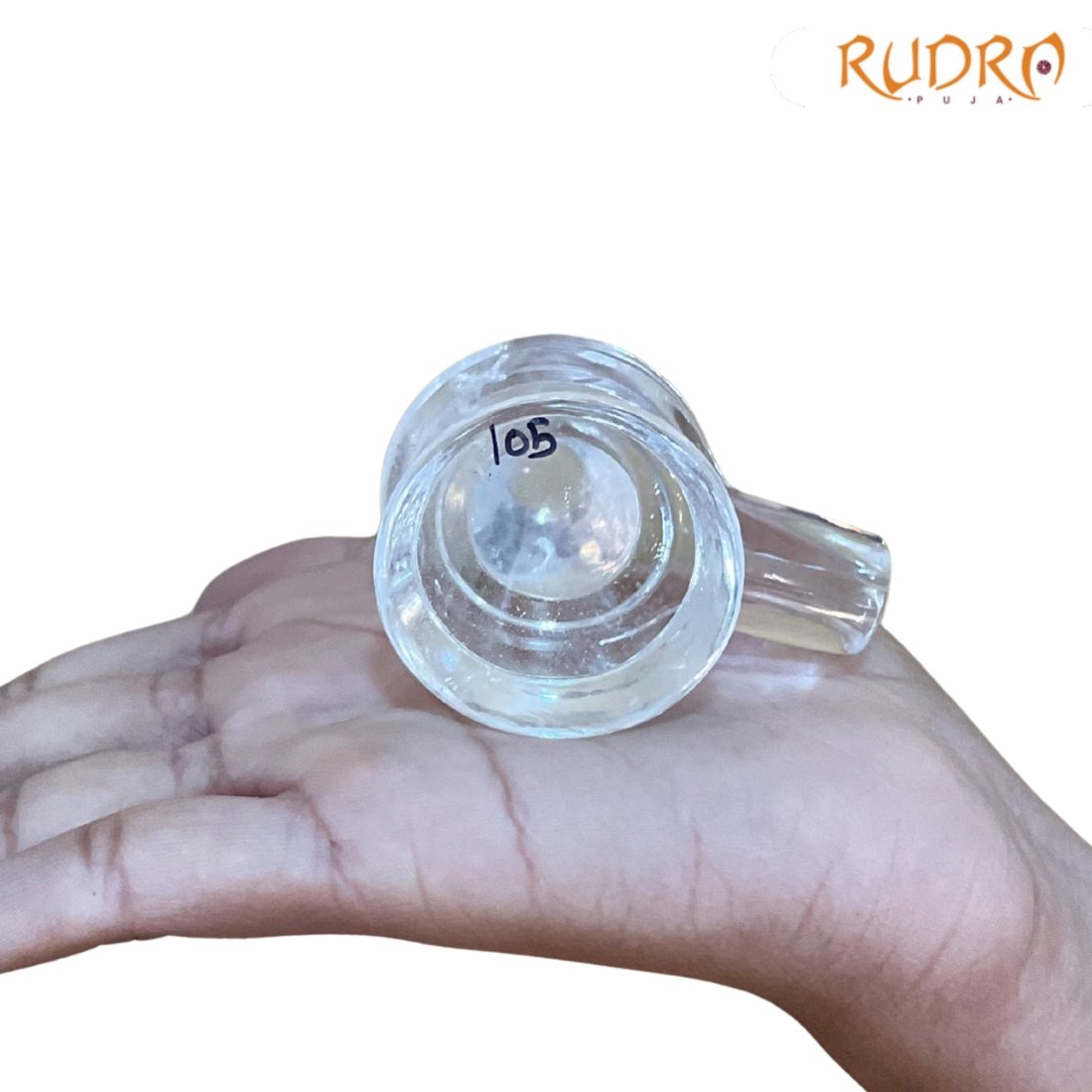 Original Sphatik Shivling For Home Rudrapuja - 2.25 Inches (105 Grams) 4 Original Sphatik Shivling For Home Rudrapuja - 2.25 Inches (105 Grams)