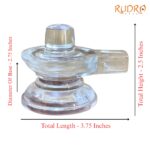 Panchsutri Sphatik Shivling - 2.5 Inches - (374 Grams)