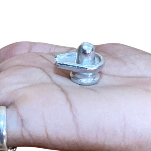 Certified Parad Shivling (1 Inches) (65 to 70% Mercury Content) - 24 Grams