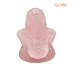 Rose Quartz Shivling 1.75 Inch - (124 Grams)
