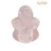 Rose Quartz Shivling - 113 Grams (1.50 Inch)