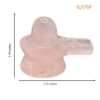 Rose Quartz Shivling - 95 Grams
