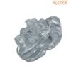 Crystal Sphatik Nandi 1.25 Inches (41 Grams )