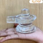 Super Premium Panchsutri Sphatik Shivling - 2.5 Inches - (374 Grams)