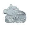 Crystal Sphatik Nandi 1.25 Inches (38 Grams )