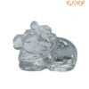 Crystal Sphatik Nandi 1.25 Inches (38 Grams )