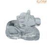 Crystal Sphatik Nandi 1.25 Inches (38 Grams )