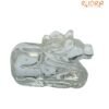 Crystal Sphatik Nandi 1.50 Inches (58 Grams )