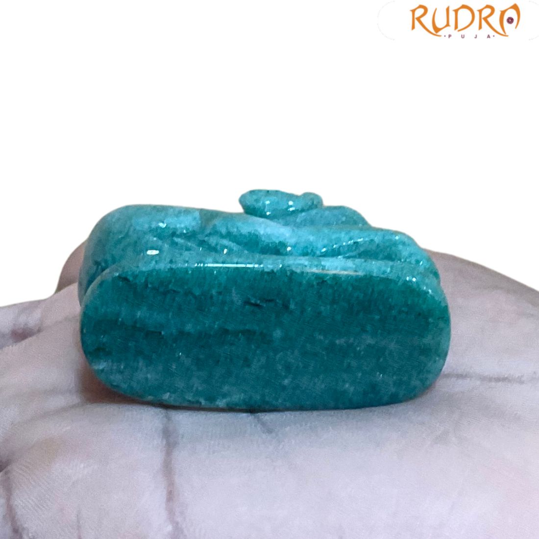 Green Jade Nandi -1.5 Inches - (58 Grams)