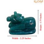 Green Jade Nandi - 1.75 Inches - (82 Grams)