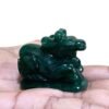Green Jade Nandi - 1.75 Inches - 84 Grams
