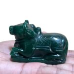 Green Jade Nandi - 2.25 Inches - (266 Grams)